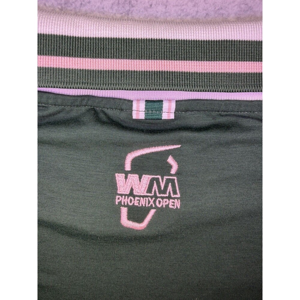Fore All Polo Women’s Size L Green Golf Performance Stretch WMPhoenix Open - Picture 3 of 6